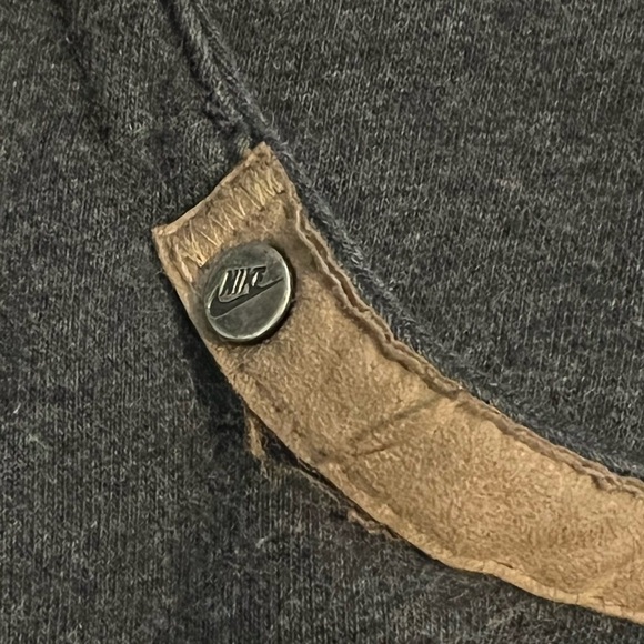 Nike full zip sweater vest with sherpa interior - Picture 3 of 9